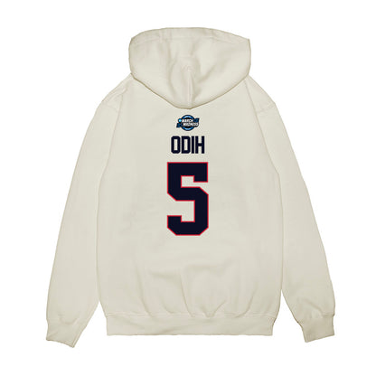 St. Johns - NCAA Men's Basketball : Kelvin Odih - NCAA® March Madness® 2025 Sweet Sixteen Shersey Premium Hooded Sweatshirt-1