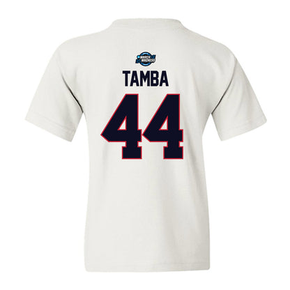 St. Johns - NCAA Men's Basketball : Handje Tamba - NCAA® March Madness® 2025 Sweet Sixteen Shersey Youth T-Shirt-1