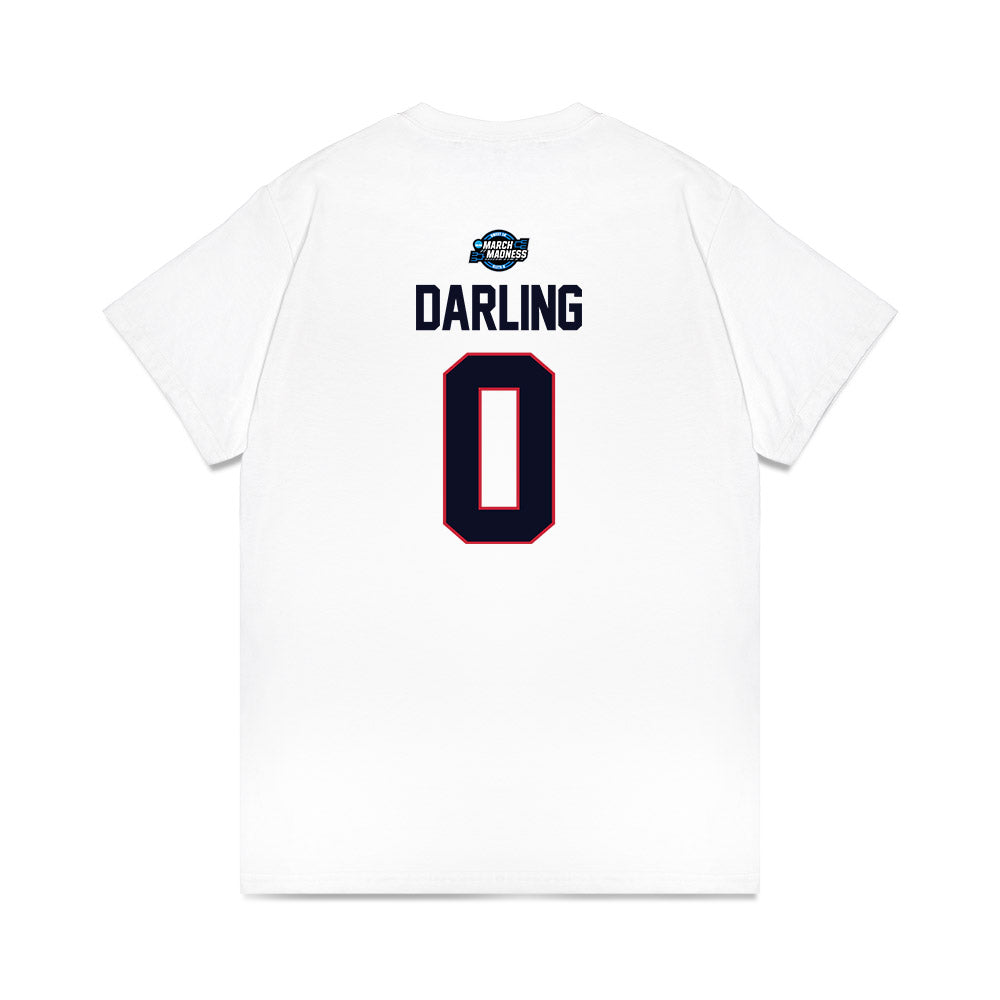 St. Johns - NCAA Men's Basketball : Dylan Darling - NCAA® March Madness® 2025 Sweet Sixteen Shersey Premium T-Shirt-1