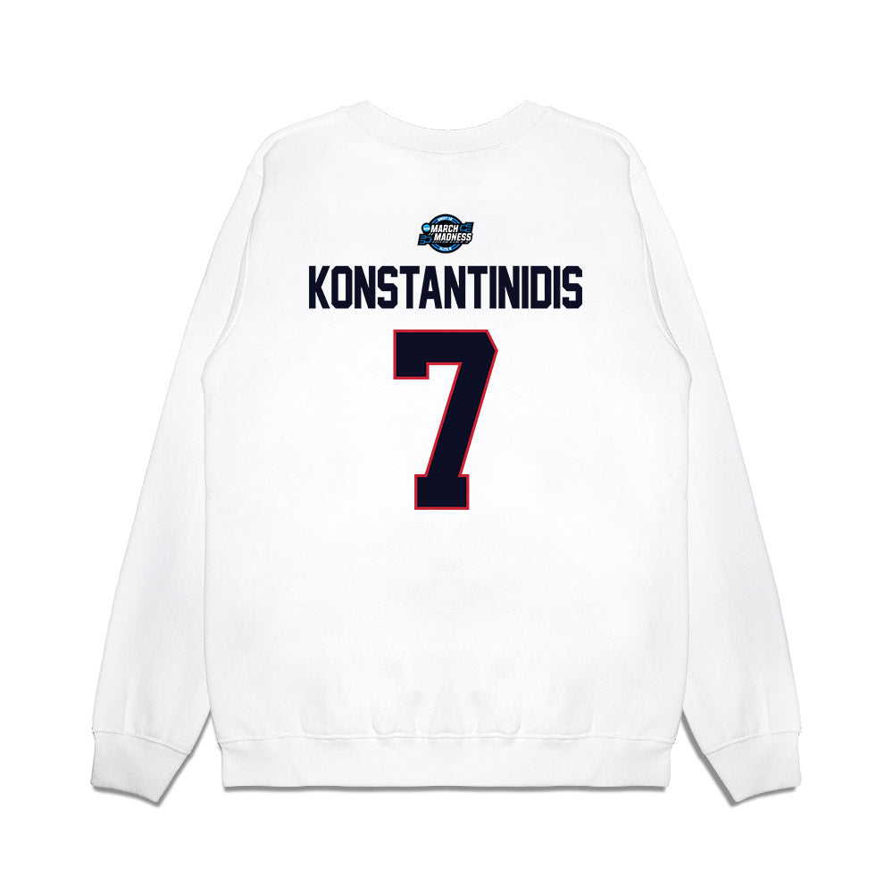 St. Johns - NCAA Men's Basketball : Fotis Konstantinidis - NCAA® March Madness® 2025 Sweet Sixteen Shersey Premium Crewneck Sweatshirt-1