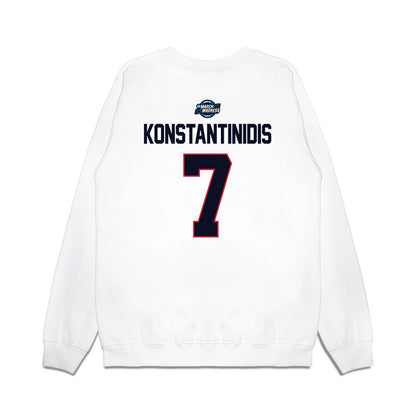 St. Johns - NCAA Men's Basketball : Fotis Konstantinidis - NCAA® March Madness® 2025 Sweet Sixteen Shersey Premium Crewneck Sweatshirt-1