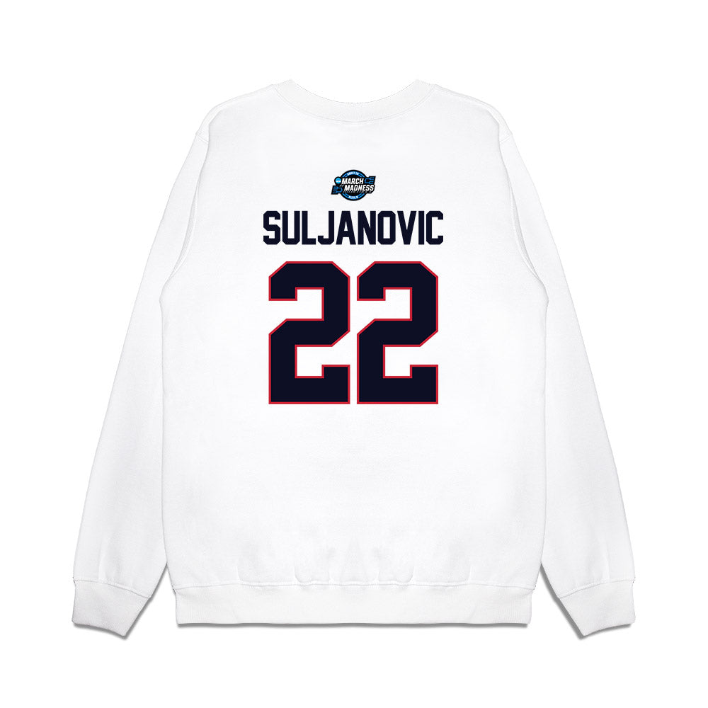 St. Johns - NCAA Men's Basketball : Imran Suljanovic - NCAA® March Madness® 2025 Sweet Sixteen Shersey Premium Crewneck Sweatshirt-1