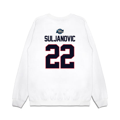 St. Johns - NCAA Men's Basketball : Imran Suljanovic - NCAA® March Madness® 2025 Sweet Sixteen Shersey Premium Crewneck Sweatshirt-1