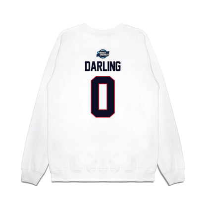 St. Johns - NCAA Men's Basketball : Dylan Darling - NCAA® March Madness® 2025 Sweet Sixteen Shersey Premium Crewneck Sweatshirt-1