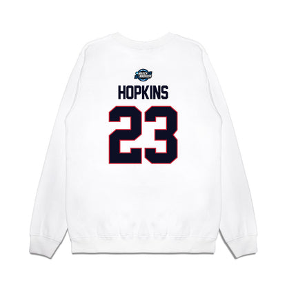 St. Johns - NCAA Men's Basketball : Bryce Hopkins - NCAA® March Madness® 2025 Sweet Sixteen Shersey Premium Crewneck Sweatshirt-1