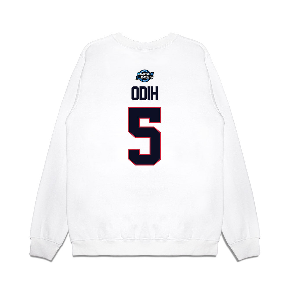 St. Johns - NCAA Men's Basketball : Kelvin Odih - NCAA® March Madness® 2025 Sweet Sixteen Shersey Premium Crewneck Sweatshirt-1