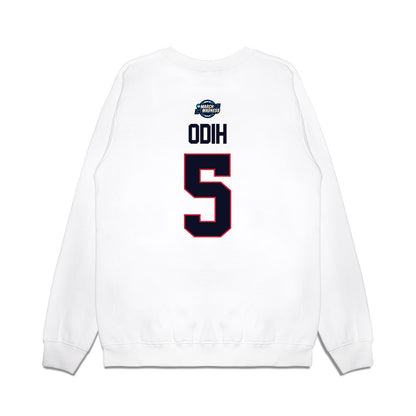St. Johns - NCAA Men's Basketball : Kelvin Odih - NCAA® March Madness® 2025 Sweet Sixteen Shersey Premium Crewneck Sweatshirt-1
