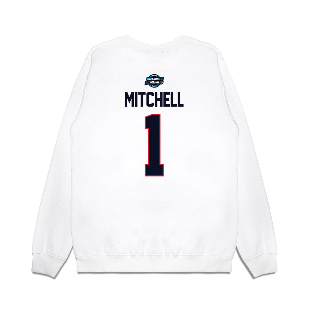 St. Johns - NCAA Men's Basketball : Dillon Mitchell - NCAA® March Madness® 2025 Sweet Sixteen Shersey Premium Crewneck Sweatshirt-1