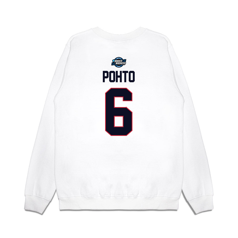 St. Johns - NCAA Men's Basketball : Casper Pohto - NCAA® March Madness® 2025 Sweet Sixteen Shersey Premium Crewneck Sweatshirt-1