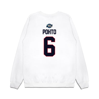 St. Johns - NCAA Men's Basketball : Casper Pohto - NCAA® March Madness® 2025 Sweet Sixteen Shersey Premium Crewneck Sweatshirt-1