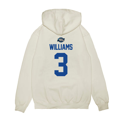 Kentucky - NCAA Men's Basketball : Kam Williams - NCAA® March Madness® 2025 Sweet Sixteen Shersey Premium Hooded Sweatshirt-1