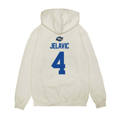 Kentucky - NCAA Men's Basketball : Andrija Jelavic - NCAA® March Madness® 2025 Sweet Sixteen Shersey Premium Hooded Sweatshirt-1