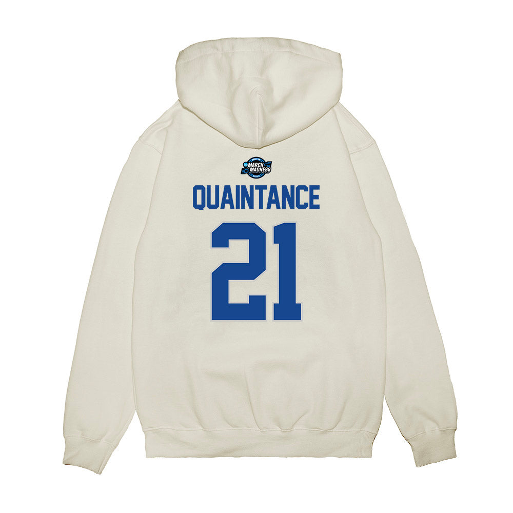 Kentucky - NCAA Men's Basketball : Jayden Quaintance - NCAA® March Madness® 2025 Sweet Sixteen Shersey Premium Hooded Sweatshirt-1