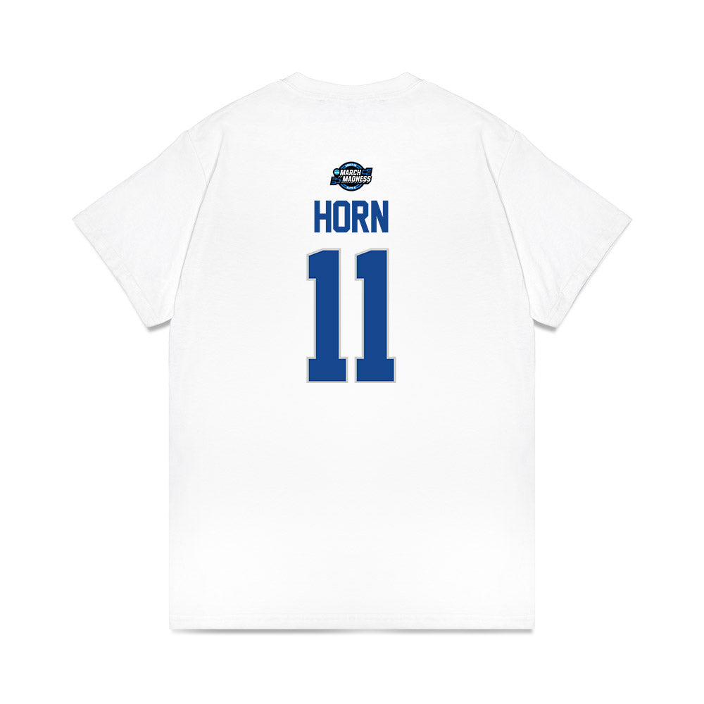 Kentucky - NCAA Men's Basketball : Walker Horn - NCAA® March Madness® 2025 Sweet Sixteen Shersey Premium T-Shirt-1