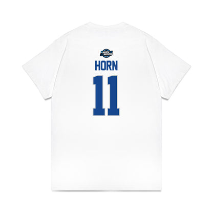 Kentucky - NCAA Men's Basketball : Walker Horn - NCAA® March Madness® 2025 Sweet Sixteen Shersey Premium T-Shirt-1