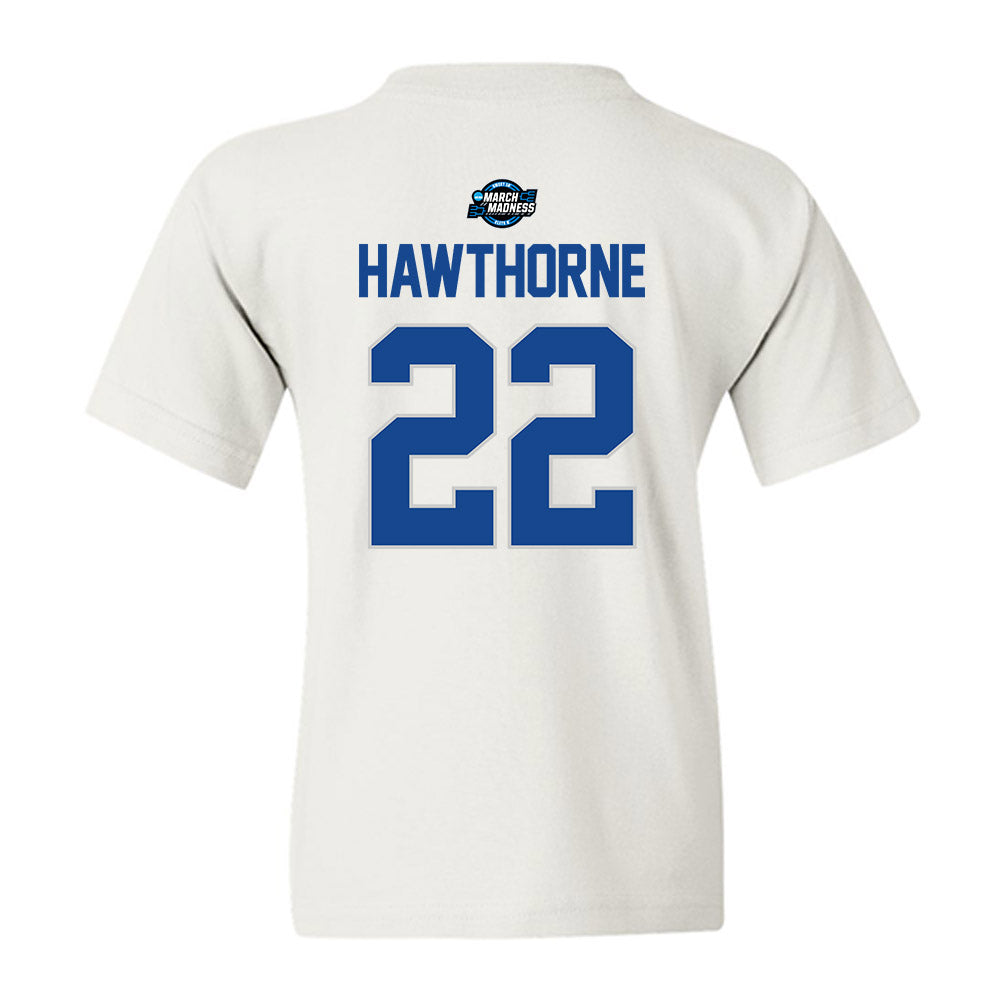 Kentucky - NCAA Men's Basketball : Braydon Hawthorne - NCAA® March Madness® 2025 Sweet Sixteen Shersey Youth T-Shirt-1