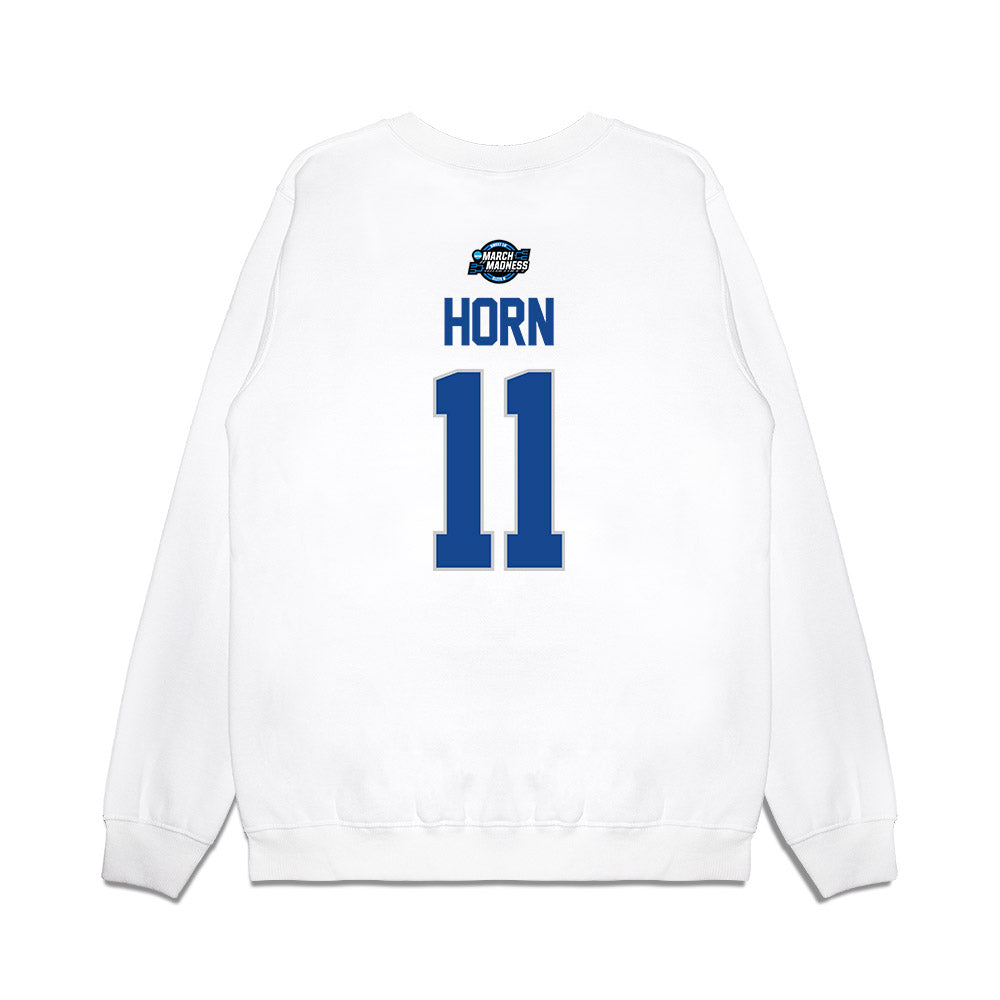 Kentucky - NCAA Men's Basketball : Walker Horn - NCAA® March Madness® 2025 Sweet Sixteen Shersey Premium Crewneck Sweatshirt-1