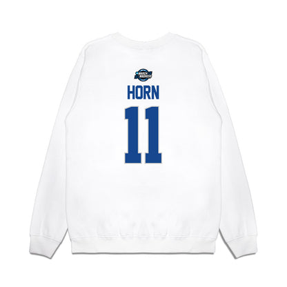 Kentucky - NCAA Men's Basketball : Walker Horn - NCAA® March Madness® 2025 Sweet Sixteen Shersey Premium Crewneck Sweatshirt-1