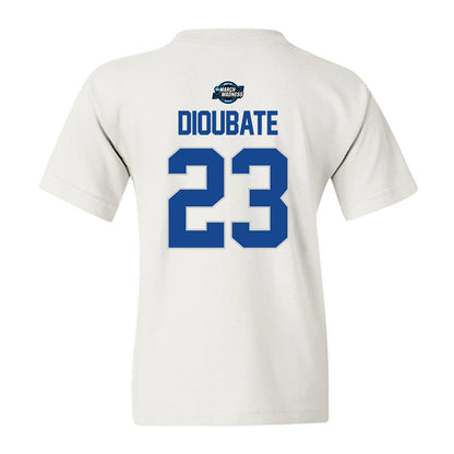 Kentucky - NCAA Men's Basketball : Mouhamed Dioubate - NCAA® March Madness® 2025 Sweet Sixteen Shersey Youth T-Shirt-1