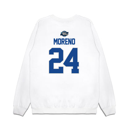 Kentucky - NCAA Men's Basketball : Malachi Moreno - NCAA® March Madness® 2025 Sweet Sixteen Shersey Premium Crewneck Sweatshirt-1