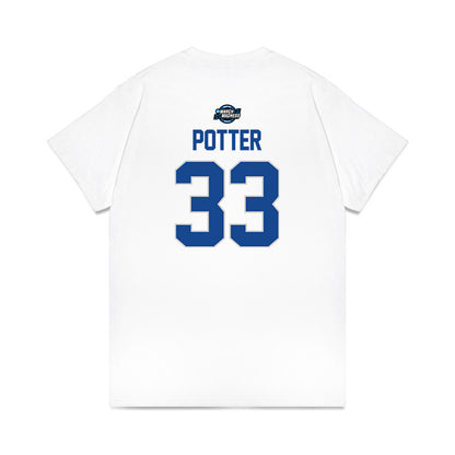 Kentucky - NCAA Men's Basketball : Reece Potter - NCAA® March Madness® 2025 Sweet Sixteen Shersey Premium T-Shirt-1