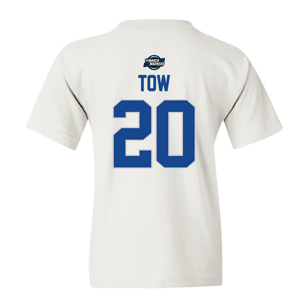 Kentucky - NCAA Men's Basketball : Zachary Tow - NCAA® March Madness® 2025 Sweet Sixteen Shersey Youth T-Shirt-1