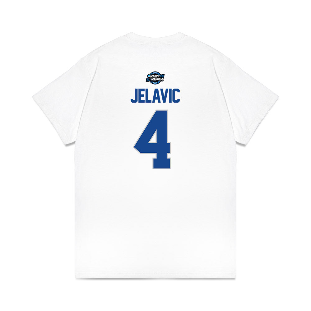 Kentucky - NCAA Men's Basketball : Andrija Jelavic - NCAA® March Madness® 2025 Sweet Sixteen Shersey Premium T-Shirt-1