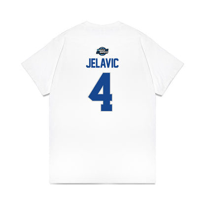 Kentucky - NCAA Men's Basketball : Andrija Jelavic - NCAA® March Madness® 2025 Sweet Sixteen Shersey Premium T-Shirt-1