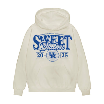 Kentucky - NCAA Men's Basketball : Jayden Quaintance - NCAA® March Madness® 2025 Sweet Sixteen Shersey Premium Hooded Sweatshirt-0