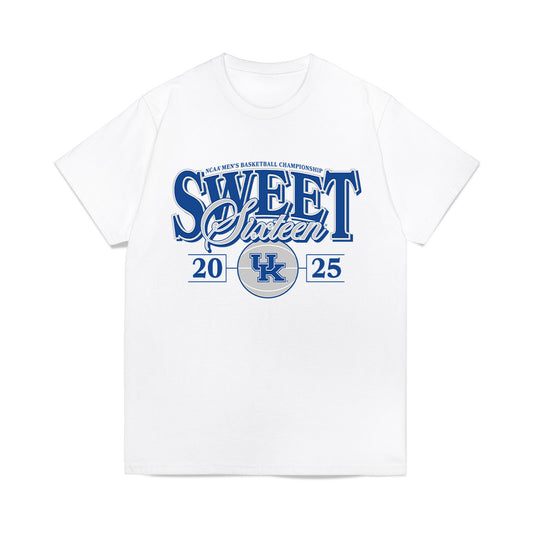 Kentucky - NCAA Men's Basketball : Otega Oweh - NCAA® March Madness® 2025 Sweet Sixteen Shersey Premium T-Shirt-0