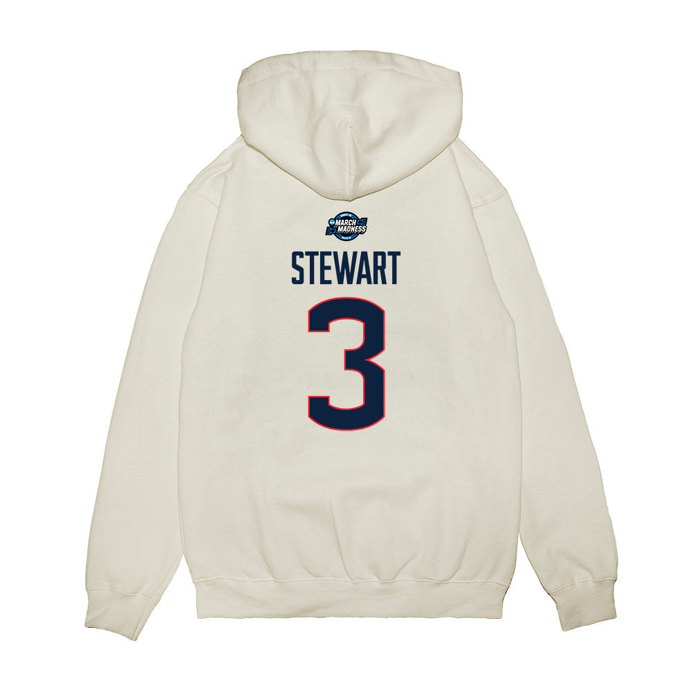 UConn - NCAA Men's Basketball : Jaylin Stewart - Premium Hooded Sweatshirt-1