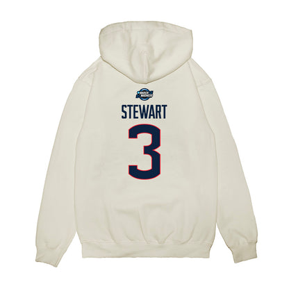 UConn - NCAA Men's Basketball : Jaylin Stewart - Premium Hooded Sweatshirt-1