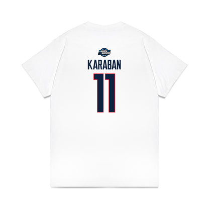 UConn - NCAA Men's Basketball : Alex Karaban - Premium T-Shirt-1