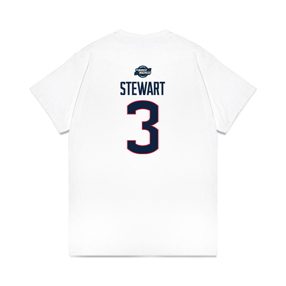 UConn - NCAA Men's Basketball : Jaylin Stewart - Premium T-Shirt-1