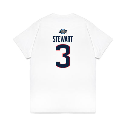 UConn - NCAA Men's Basketball : Jaylin Stewart - Premium T-Shirt-1