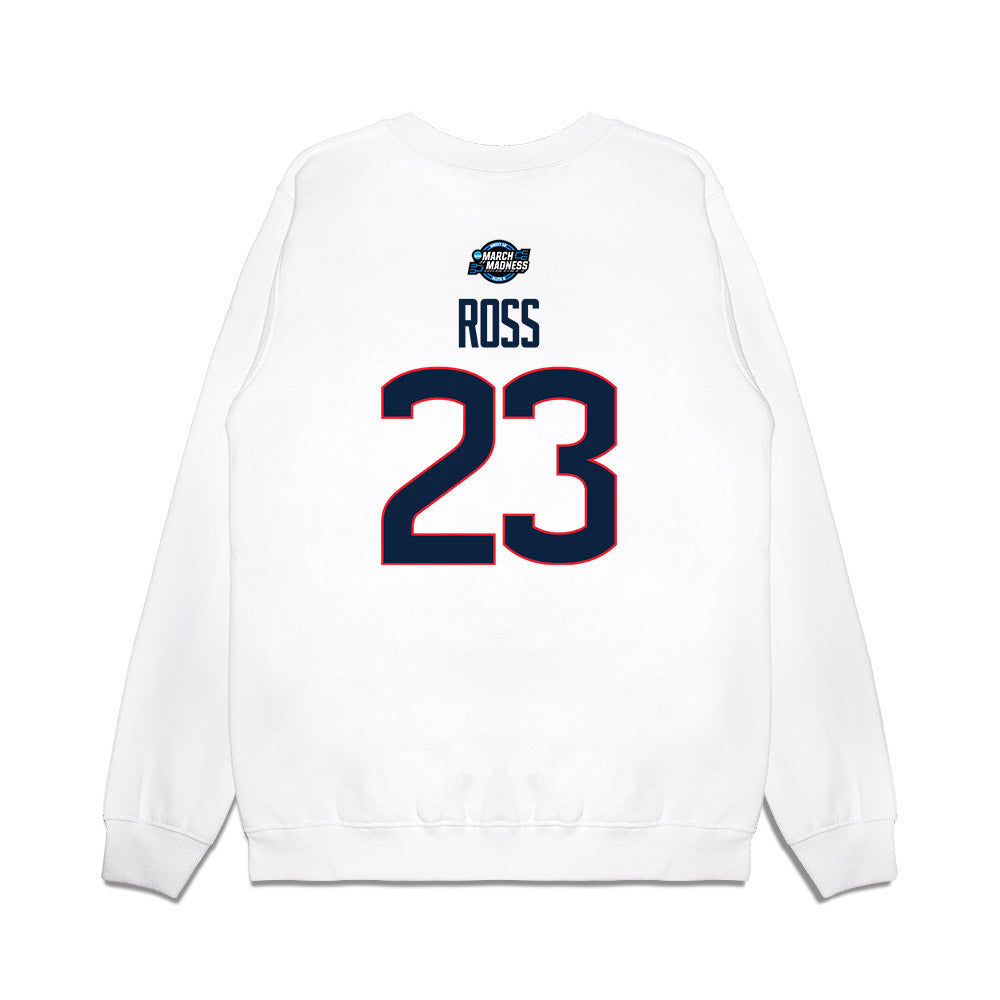 UConn - NCAA Men's Basketball : Jayden Ross - Premium Crewneck Sweatshirt-1