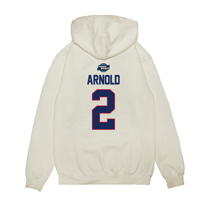 Arizona - NCAA Men's Basketball : Addison Arnold - Premium Hooded Sweatshirt-1