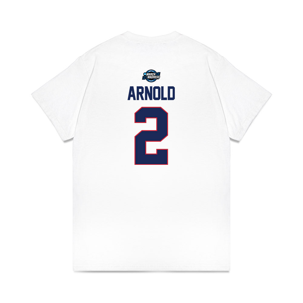 Arizona - NCAA Men's Basketball : Addison Arnold - Premium T-Shirt-1