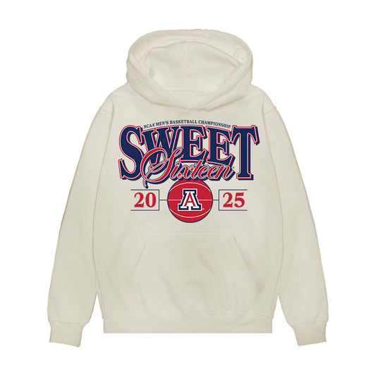 Arizona - NCAA Men's Basketball : Addison Arnold - Premium Hooded Sweatshirt-0