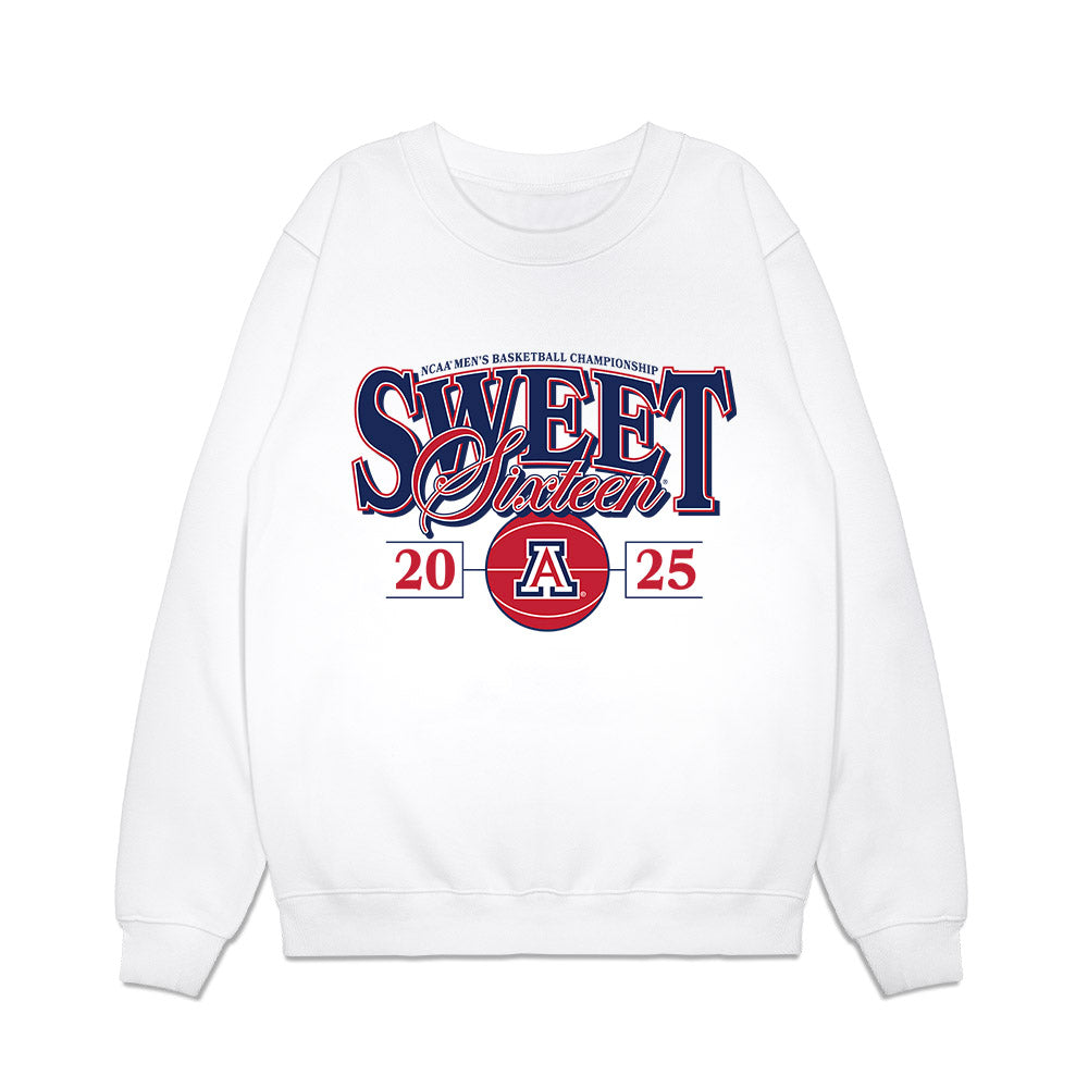 Arizona - NCAA Men's Basketball : Addison Arnold - Premium Crewneck Sweatshirt-0