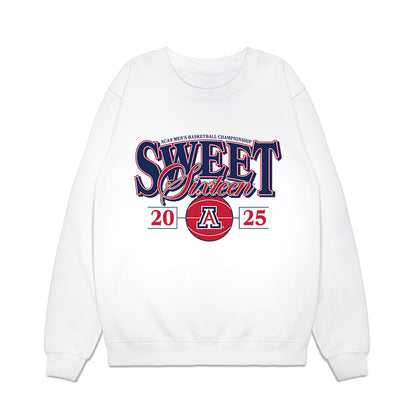 Arizona - NCAA Men's Basketball : Addison Arnold - Premium Crewneck Sweatshirt-0