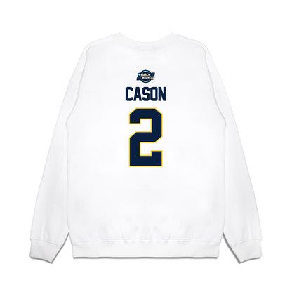 Michigan - NCAA Men's Basketball : Lorenzo Cason - NCAA® March Madness® 2025 Sweet 16 Shersey Premium Crewneck Sweatshirt-1