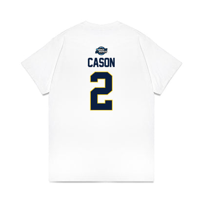 Michigan - NCAA Men's Basketball : Lorenzo Cason - NCAA® March Madness® 2025 Sweet 16 Shersey Premium T-Shirt-1