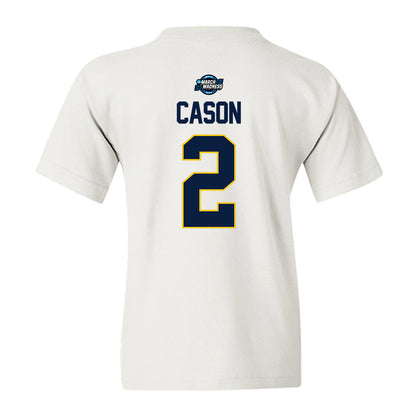 Michigan - NCAA Men's Basketball : Lorenzo Cason - NCAA® March Madness® 2025 Sweet 16 Shersey Youth T-Shirt-1