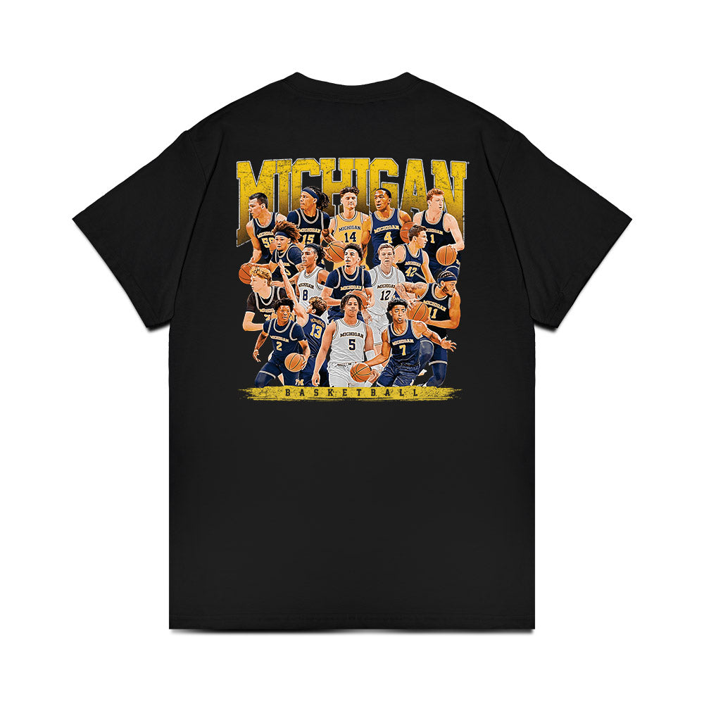 Michigan - NCAA Men's Basketball : - NCAA® March Madness® 2025 Sweet 16 Team Premium T-Shirt-1