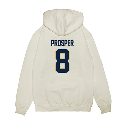 Notre Dame - NCAA Women's Basketball : Cassandre Prosper - NCAA® March Madness® 2025 Sweet 16 Shersey Premium Hooded Sweatshirt-1