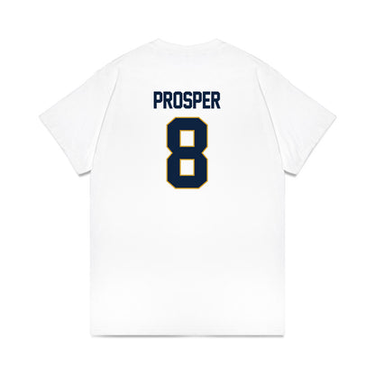 Notre Dame - NCAA Women's Basketball : Cassandre Prosper - NCAA® March Madness® 2025 Sweet 16 Shersey Premium T-Shirt-1