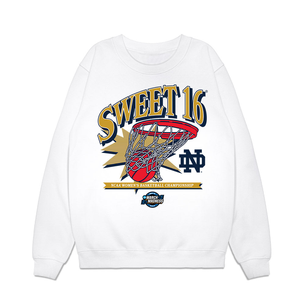 Notre Dame - NCAA Women's Basketball : Cassandre Prosper - NCAA® March Madness® 2025 Sweet 16 Shersey Premium Crewneck Sweatshirt-0