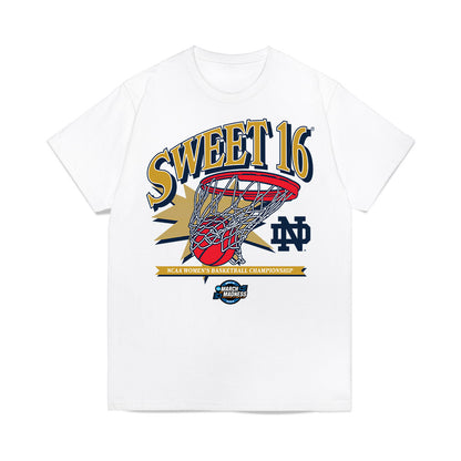 Notre Dame - NCAA Women's Basketball : Cassandre Prosper - NCAA® March Madness® 2025 Sweet 16 Shersey Premium T-Shirt-0