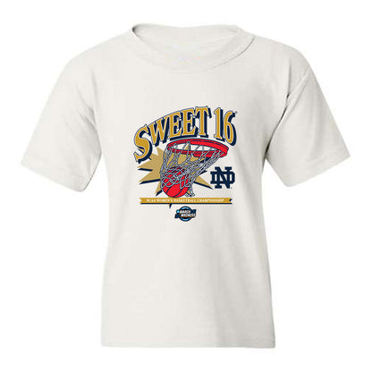 Notre Dame - NCAA Women's Basketball : Cassandre Prosper - NCAA® March Madness® 2025 Sweet 16 Shersey Youth T-Shirt-0